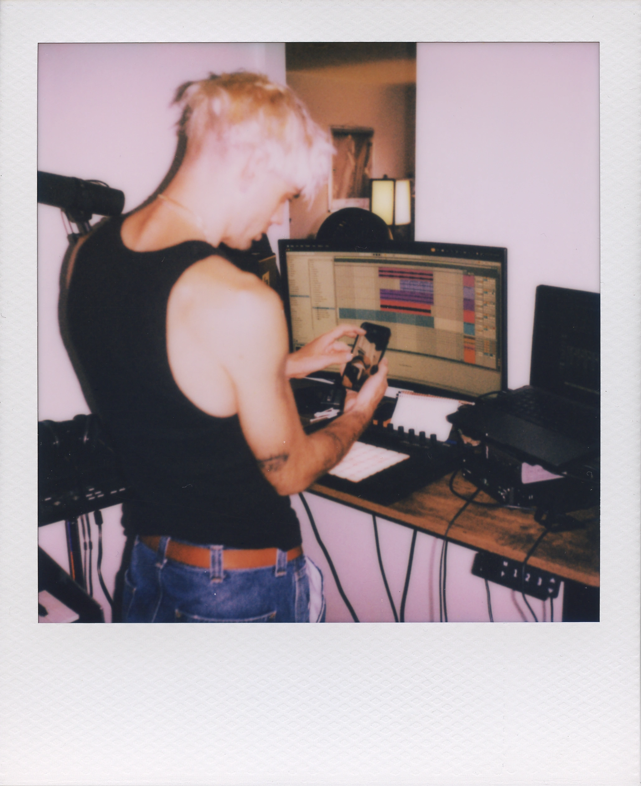 Polaroid scan, full resolution