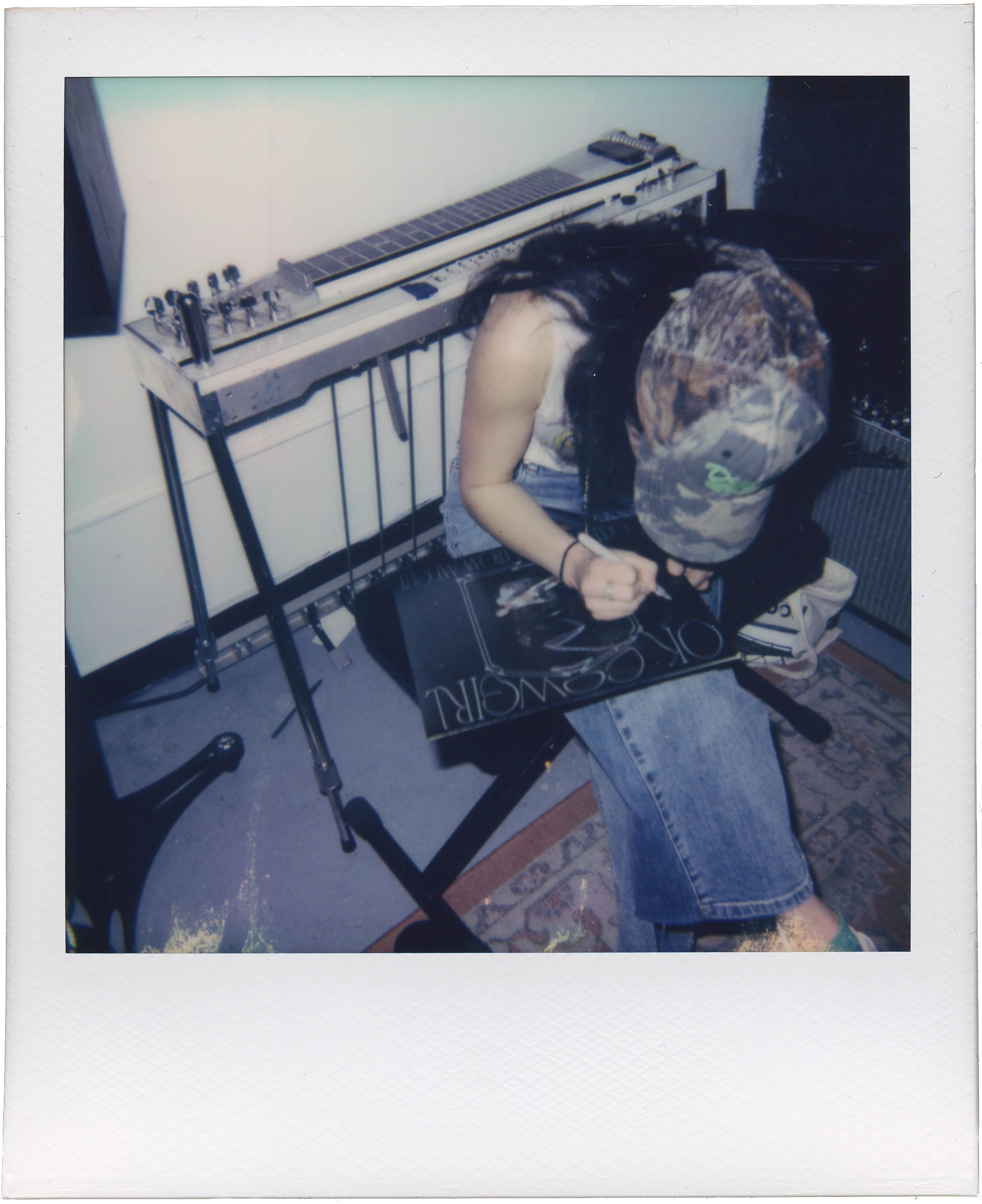 Polaroid scan, full resolution